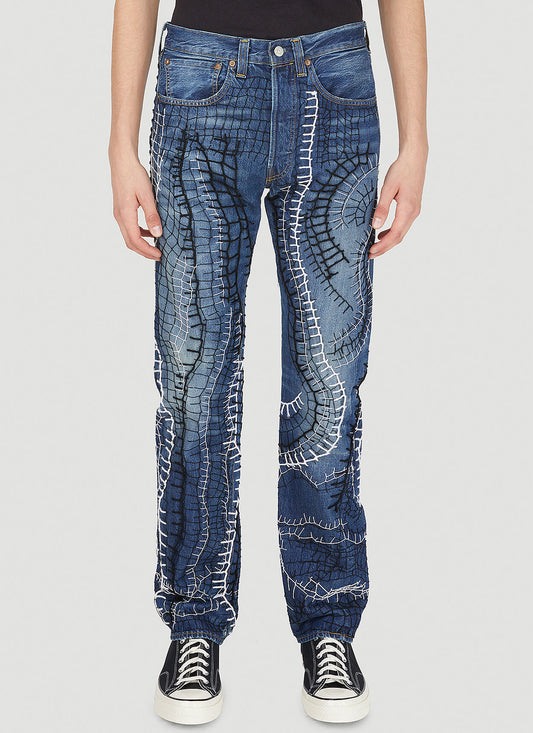 Web Stitch Jeans