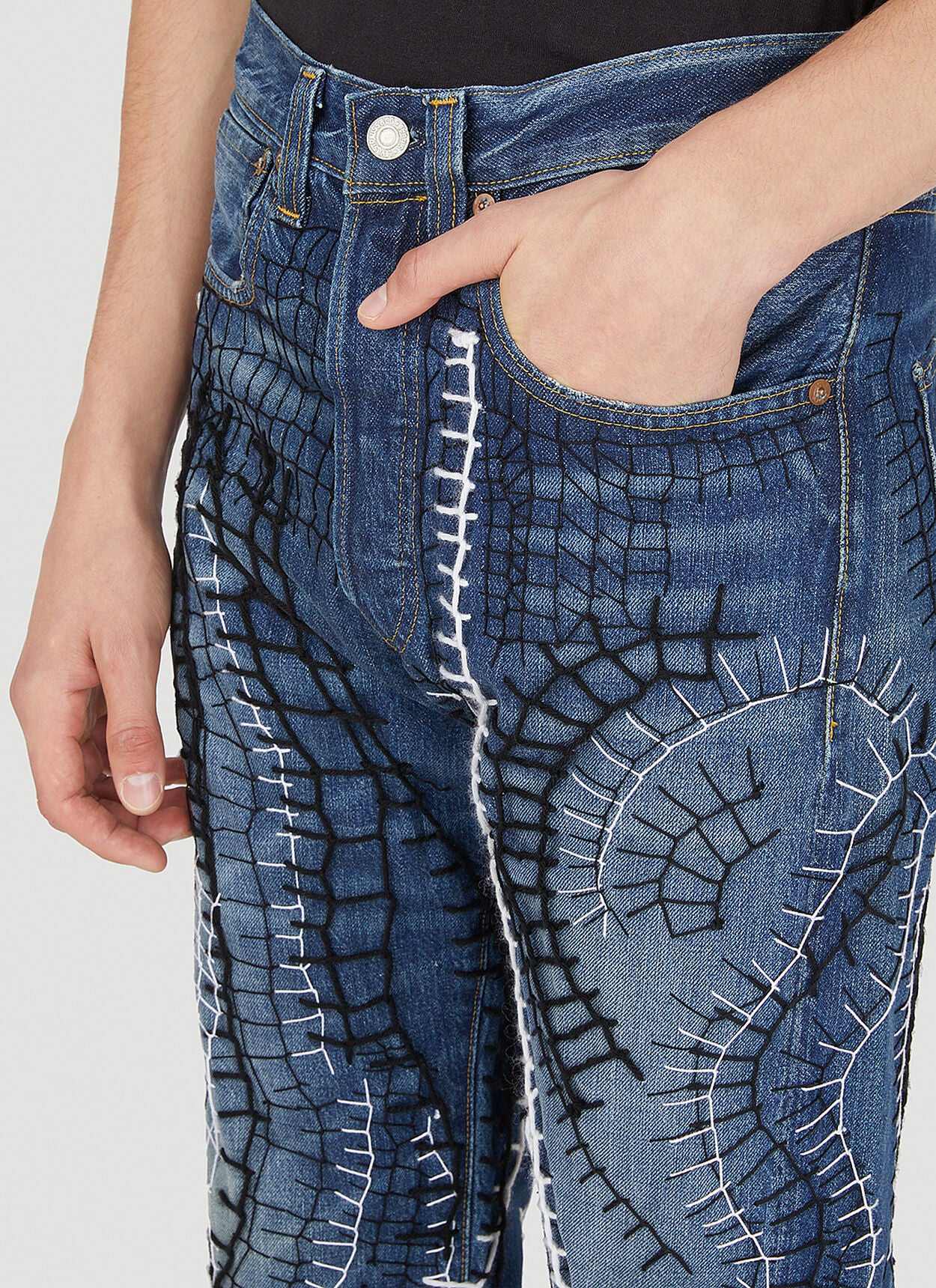 Web Stitch Jeans